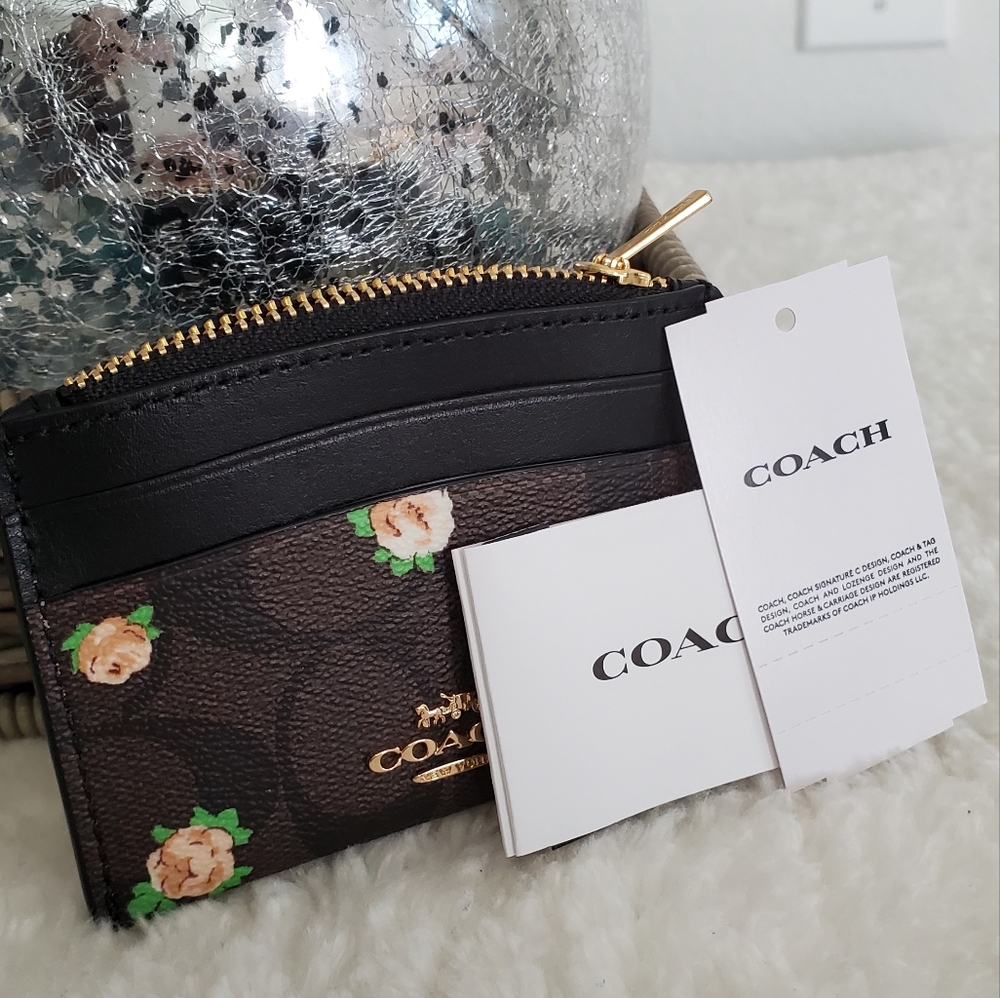 NEW 🎀 Coach Town Bucket Vintage Rose Print Crossbody 3 PCS Set Bundle - Picture 15 of 16